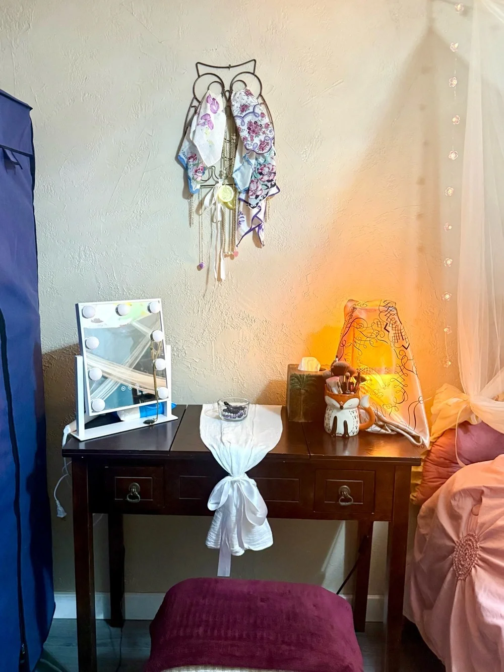 Metal Owl K-Cup stand/ scarf, necklace, whatever organizer